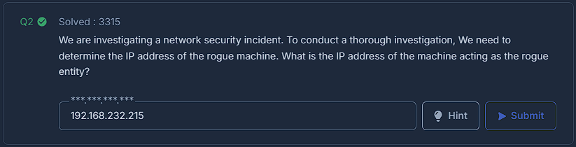 Network Scanning Results