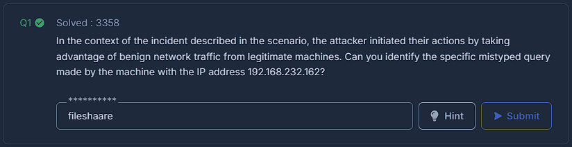 Network Scanning Results