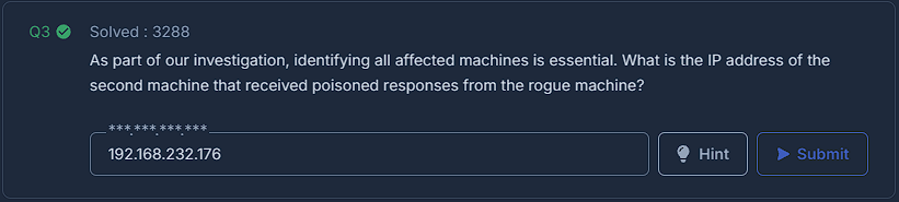 Network Scanning Results
